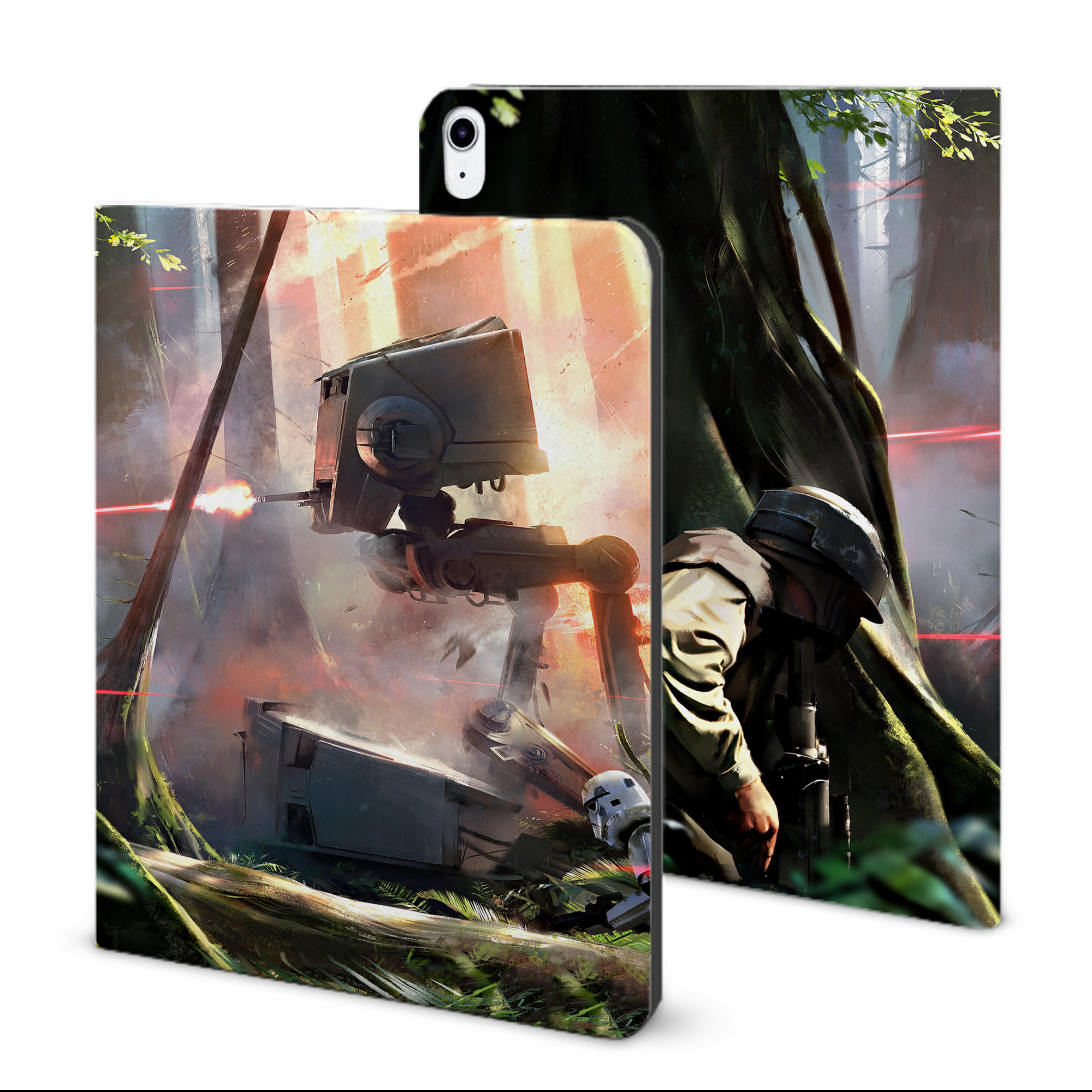 （画像用） スター・ウォーズ Star Wars IPad ケース ブック型 PUレザー TPU 耐衝撃 軽量 薄型 ペン収納なし 全面保護 IPad 各モデル対応